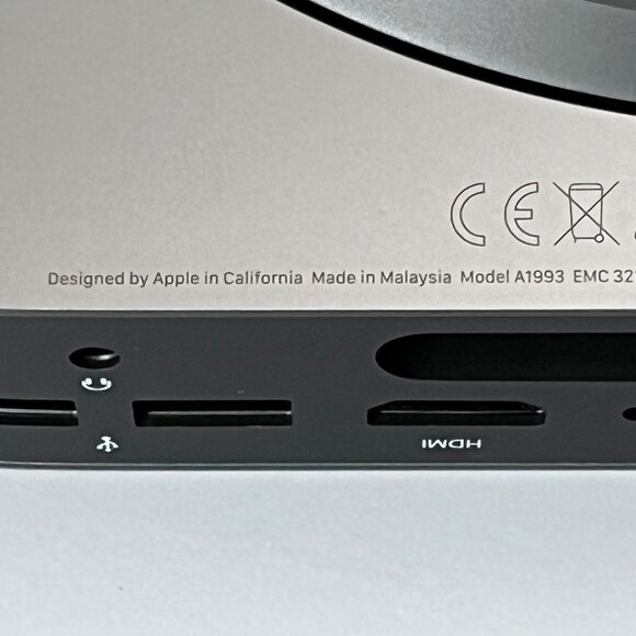 Apple 2018 Mac Mini 3.2GHz Intel Core i7, 32GB RAM, 1TB SSD, Space Gray LNIB - Picture 9 of 16